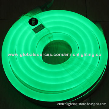 LED Neon Flex, 230/120V Input Voltage, 16 x 28mm Size, 5W/Meter Power, 80 LEDs/MeterNew
